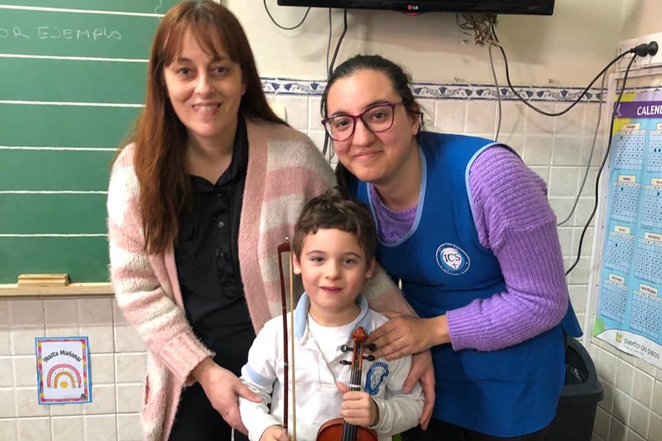 Lee más sobre el artículo Clase especial con violín